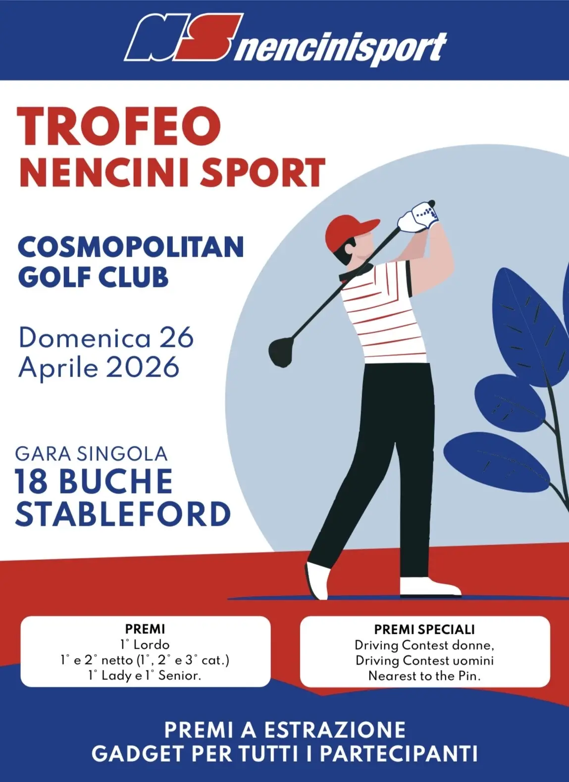 NENCINI SPORT GOLF CUP 2026