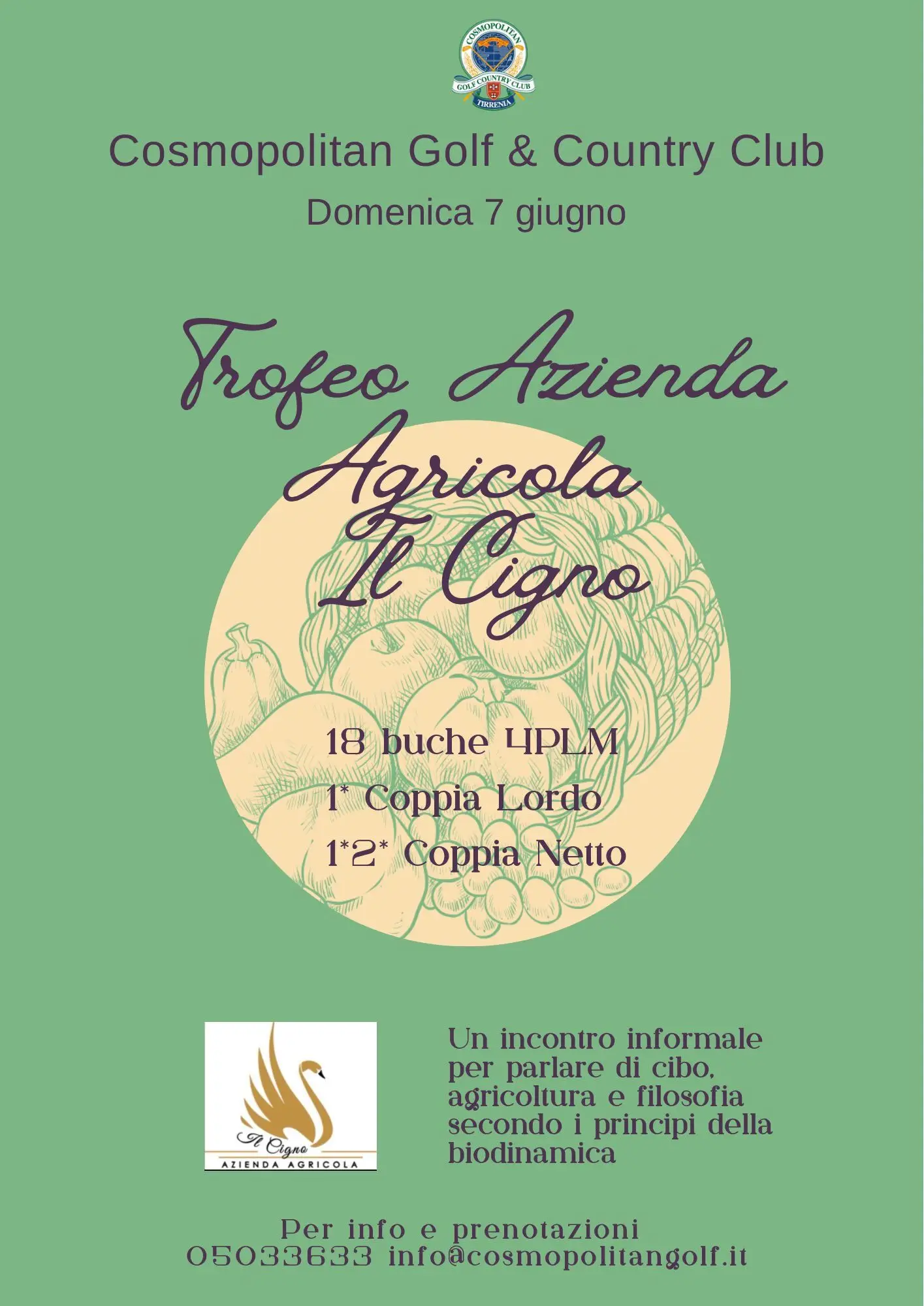 TROFEO AZ.AGRICOLA IL CIGNO